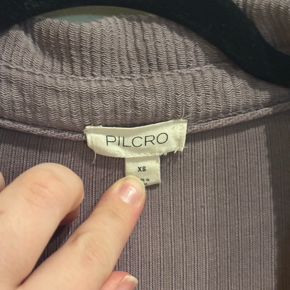Anthropologie Pilcro Duster Shacket Jacket Dusty Lilac Size XS - Picture 6 of 9